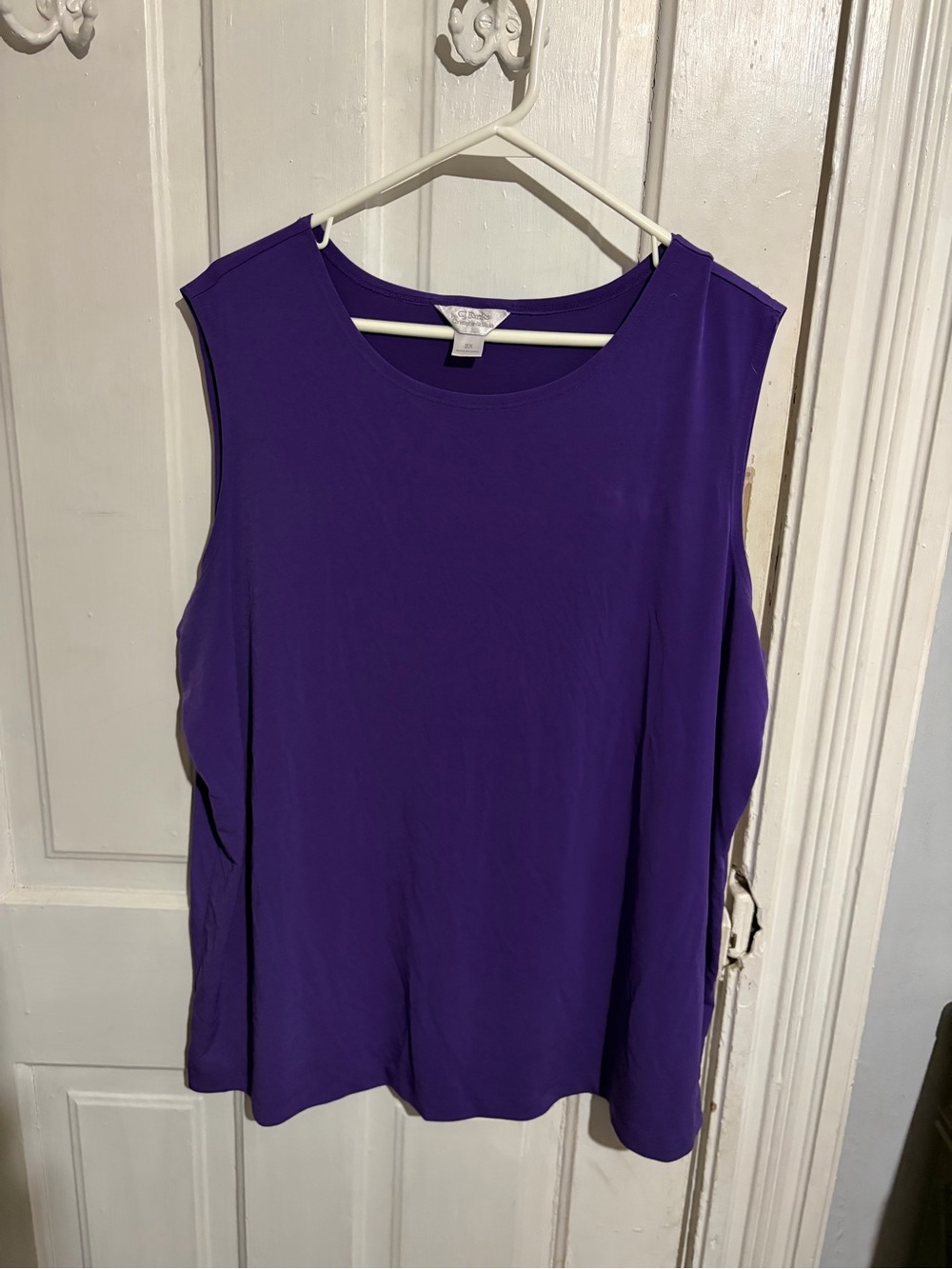 2X CJ Banks Purple Tank